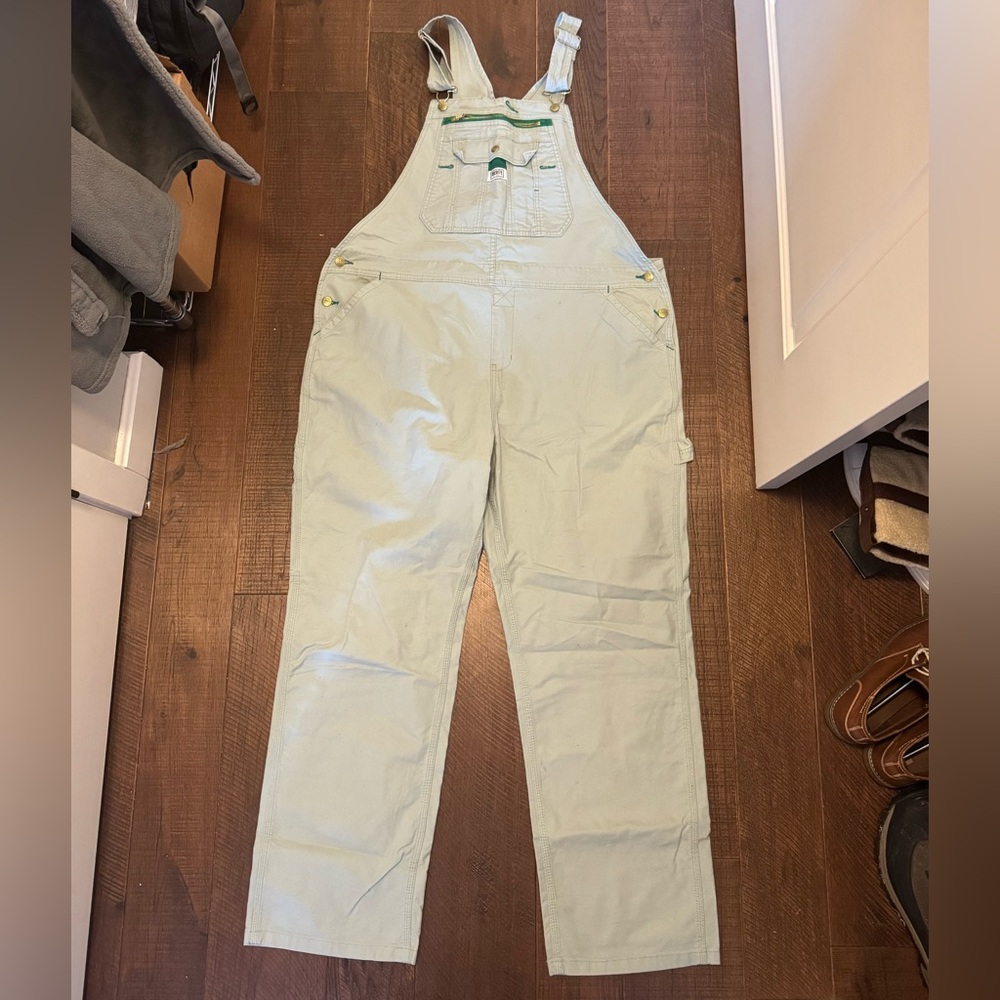 Liberty Brand Mint Overalls 2X